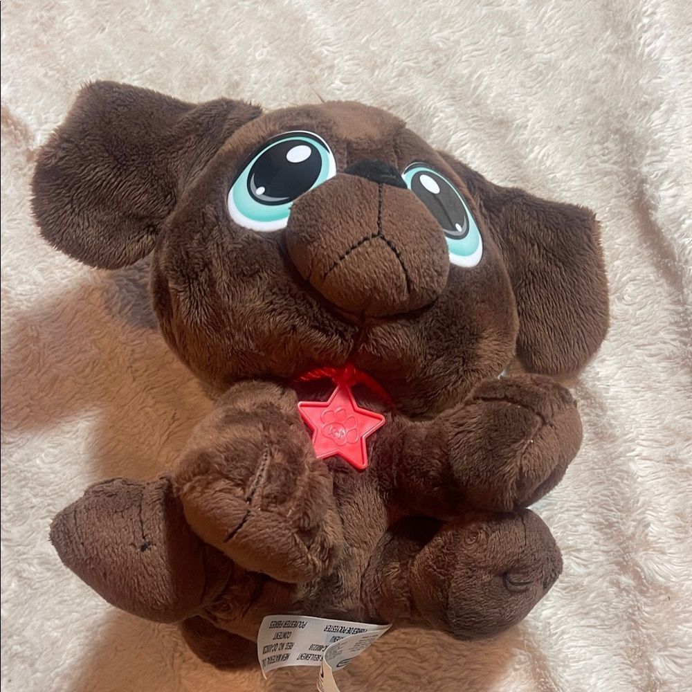 Pound puppies Brown Plush Puppy Toy